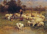 Guarding the Flock by Luigi Chialiva